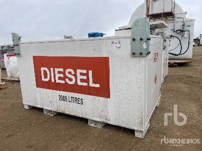 2000 L Steel Diesel Fuel Tank