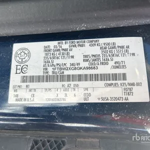 2016 Ford Transit 350 4x2 Utility Truck