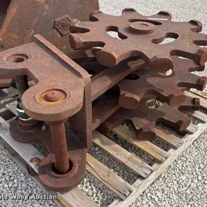 23" Excavator compaction wheel