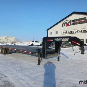 2021 Rainbow 30' T/A Gooseneck Equipment Trailer