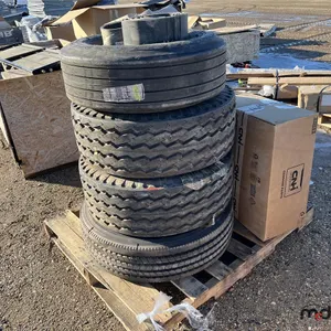 Pallet of Agriculture Tires w/ Boxes of Misc. Parts 
 UNRESERVED