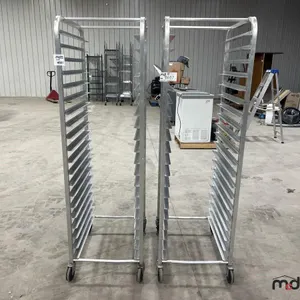 (2) Rolling Pan Racks
 UNRESERVED
