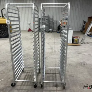 (2) Rolling Pan Racks
 UNRESERVED