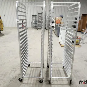 (2) Rolling Pan Racks
 UNRESERVED