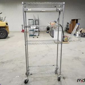Metro Rolling Metal Shelf w/ Heater
 UNRESERVED