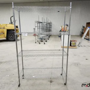 Metro Rolling Metal Shelf
 UNRESERVED