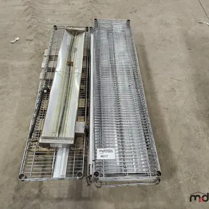 (5) Metal Shelves w/ Heater
 UNRESERVED