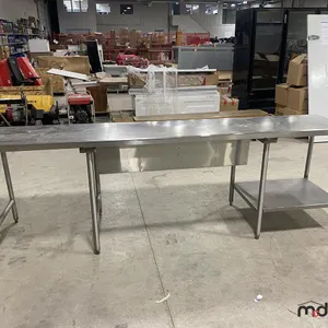 117" Stainless Steel Prep Table 
 UNRESERVED