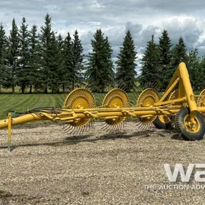 DIKA 5 WHEEL HYD. ROOT RAKE