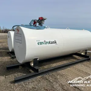 1250 GALLON SKID MOUNTED FUEL TANK