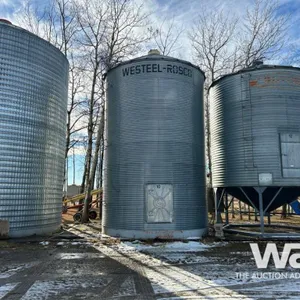 WESTEEL 14 FT X 8 RING 2450 +/- BUSHEL GRAIN BIN