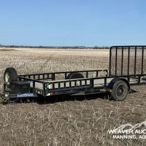 2022 LOAD TRAIL 14 FT. S/A EQUIPMENT TRAILER