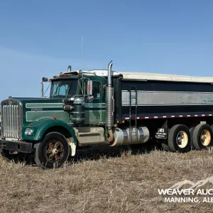 1981 KENWORTH W900 T/A GRAIN TRUCK