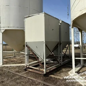 CONAIR 12 X 5 FT. 2 IN. SKID MOUNTED FEED HOPPER