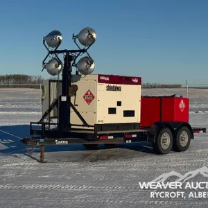 2015 OASIS 16 FT. T/A 45 KVA LIGHT TOWER/GENERATOR