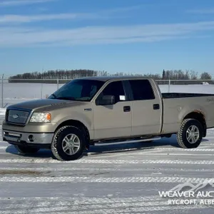 2007 FORD F150 CREW CAB PICKUP
