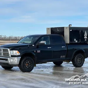 2013 DODGE 3500HD LARAMIE CREW CAB SERVICE TRUCK