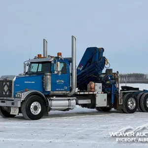 2003 WESTERN STAR 4900 T/A BOOM TRUCK