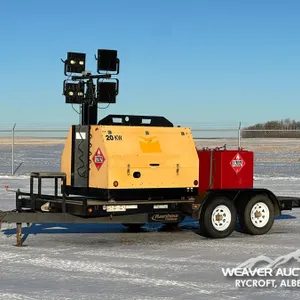 2014 RAINBOW 16FT T/A 25 KVA LIGHT TOWER/GENERATOR