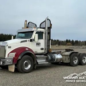 2017 KENWORTH T880 TRI DRIVE LOG TRUCK