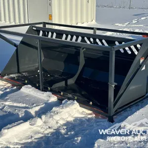 TMG 84 IN. SKID STEER SNOW/MULCH BUCKET