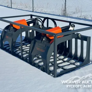 TMG 84 IN. SKID STEER SKELETON ROCK GRAPPLE
