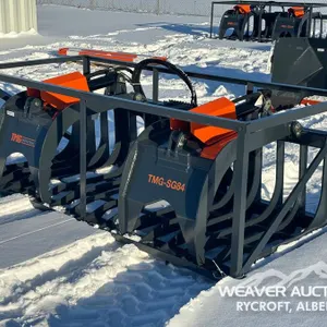 TMG 84 IN. SKID STEER SKELETON ROCK GRAPPLE