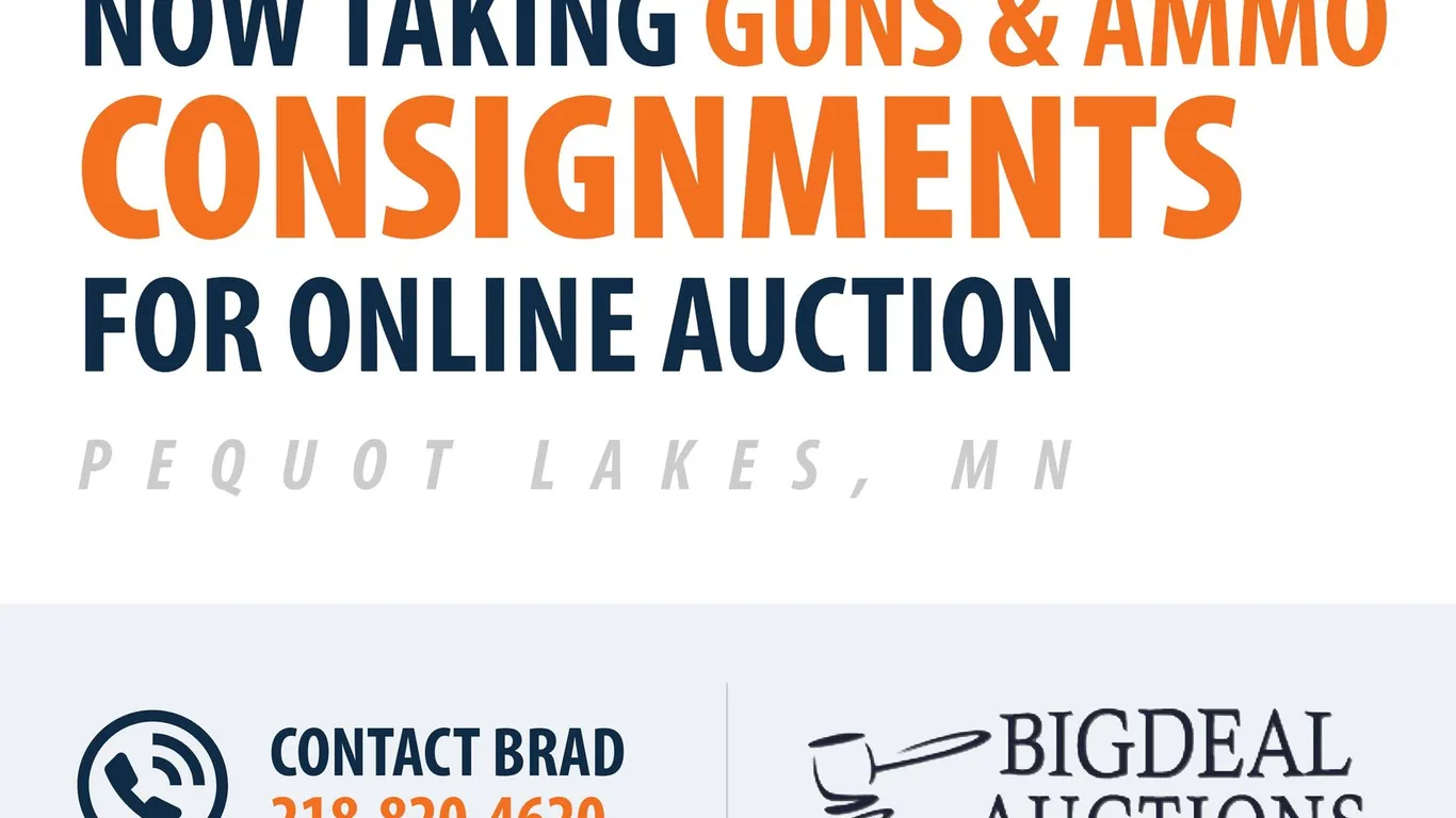 Now Accepting Guns and Ammo Consignments | Pequot Lakes, MN