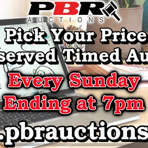 Pick Your Price Unreserved Timed Auction - Aug. 23rd, 2026 - Ending at 7pm