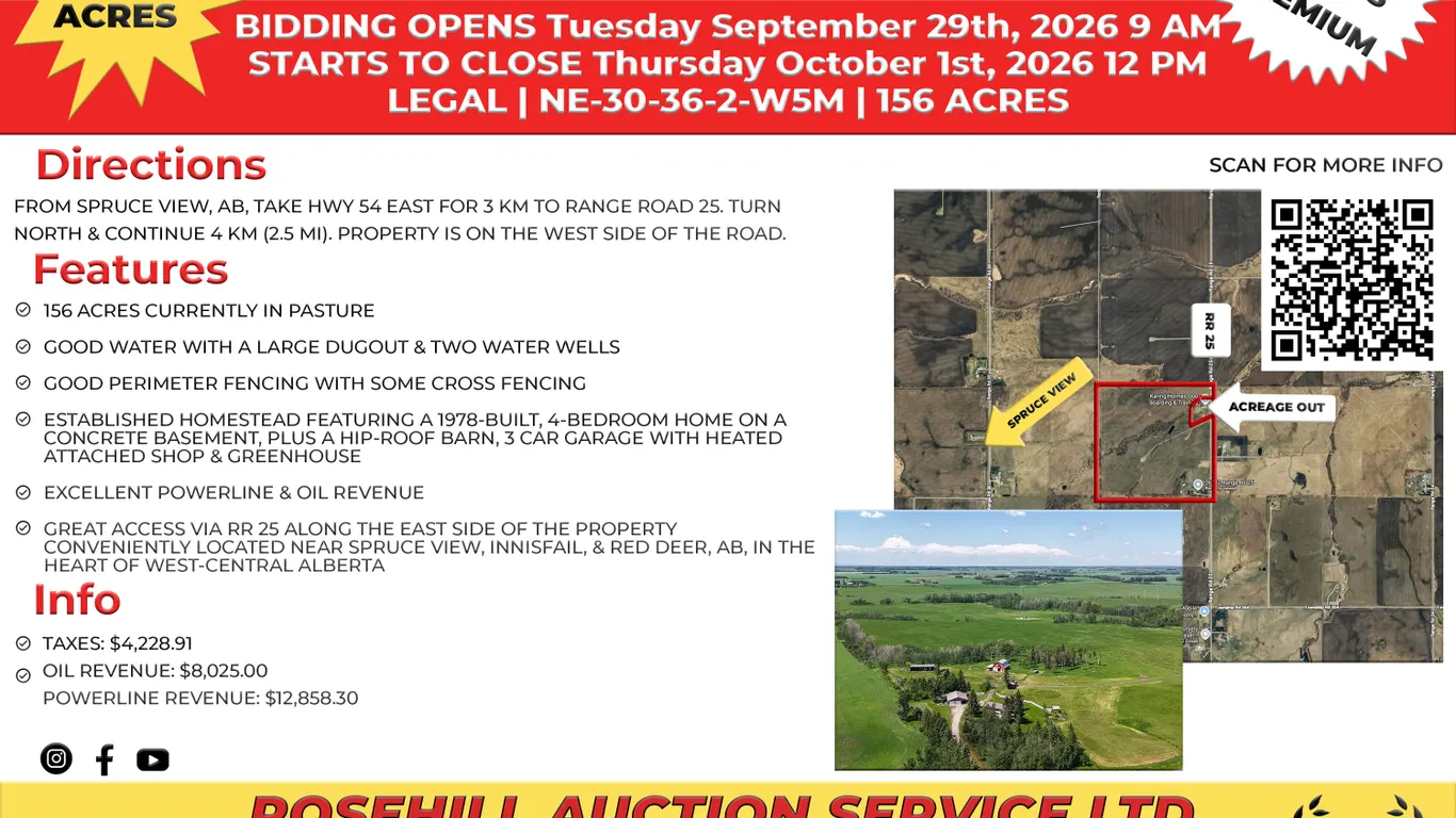 Briggs Land Auction
