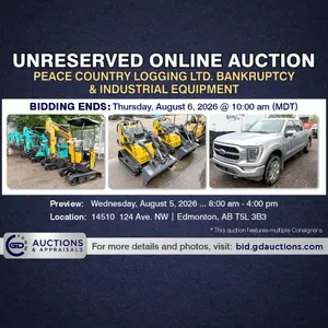 Trucks, Industrial Equipment & More | Unreserved Online Auction