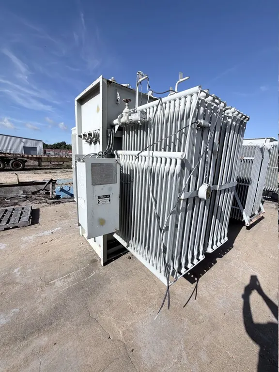 Auction #60827K - 1200 to 8400 KVA Transformers: Operating Spares & Uninstalled Units