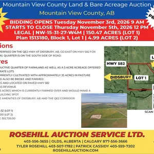 Mountain View County Land Auction