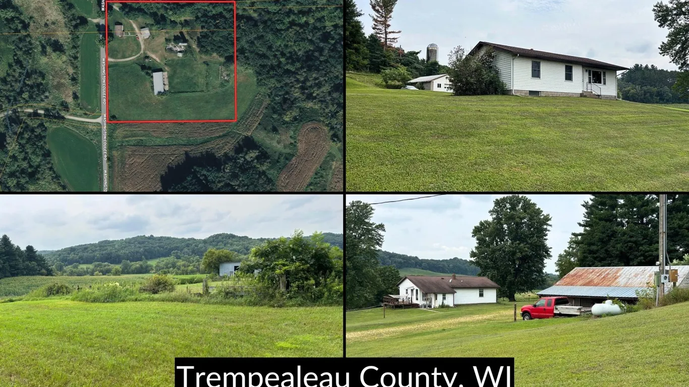 Country Acreage with Home, Garage & Large Outbuilding Near Ettrick