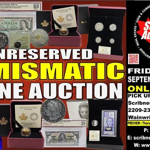SEPT 25-26-27 : 2026 : COIN - PRIVATE COLLECTION & EQUIPMENT AUCTION - JEWELLERY