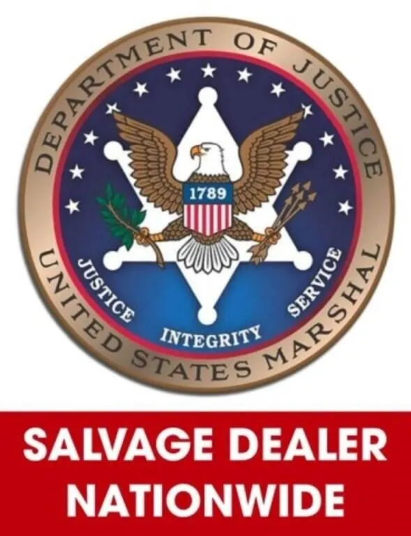 U.S. Marshals (Salvage Dealer Only) ending 9/1/2026