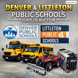 DENVER - Vehicles, Buses, ATVs, Welders, More - Denver Public Schools, Littleton Public Schools