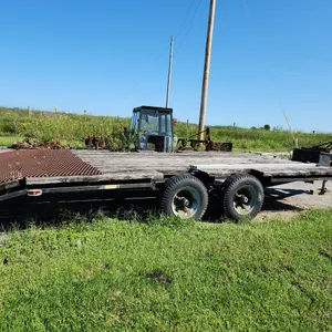 HILLSBORO: Flatbed Trailer, 1995 Chevy Van 30HD, & Steel Truck Bed
