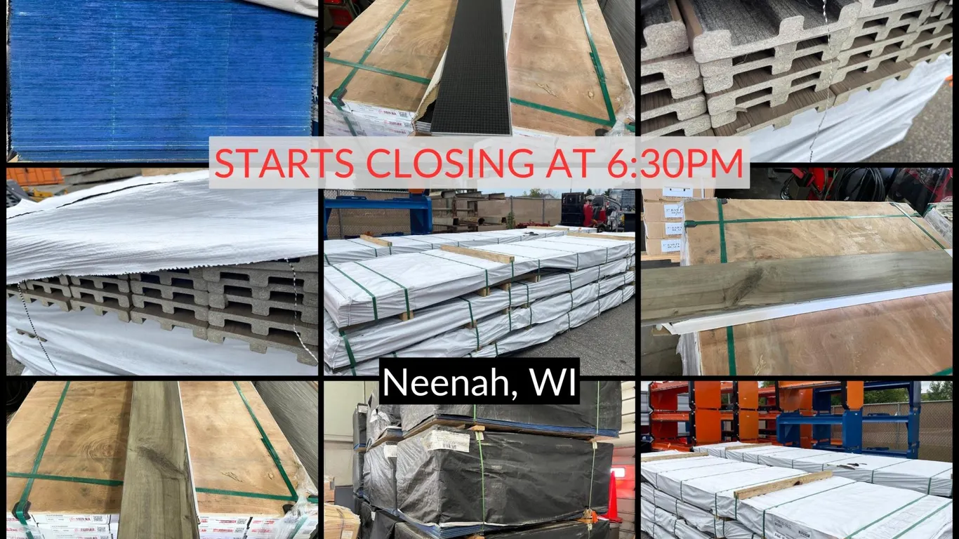 September Building Materials Surplus