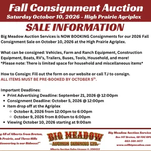 Fall Consignment Auction