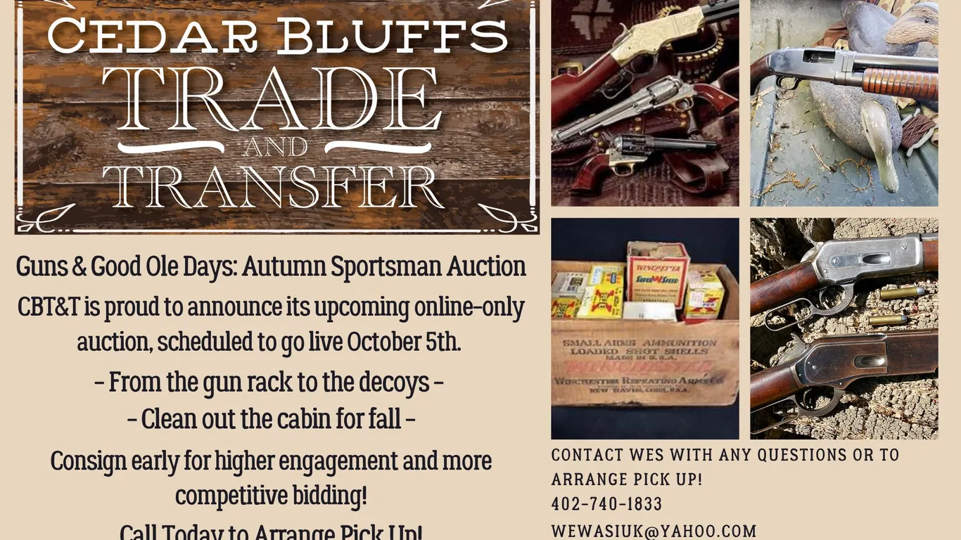 Guns & Good Ole Days: Autumn Sportsman Auction