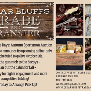 Guns & Good Ole Days: Autumn Sportsman Auction