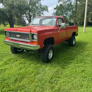 Classic 1974 Chevy Custom 20 Pickup Truck, LS Swap, 4x4, 3 Speed Manual with Low Gear
