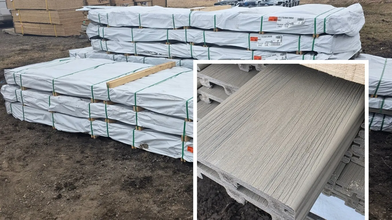 Solid & Slotted Composite Deck Boards: 16' & 20'