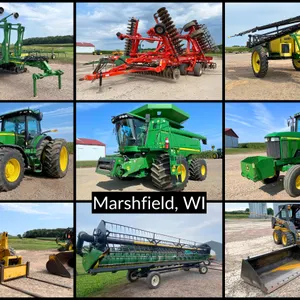 Fait Farms Liquidation Auction - John Deere Tractors, Combine, Cultivation Equipment