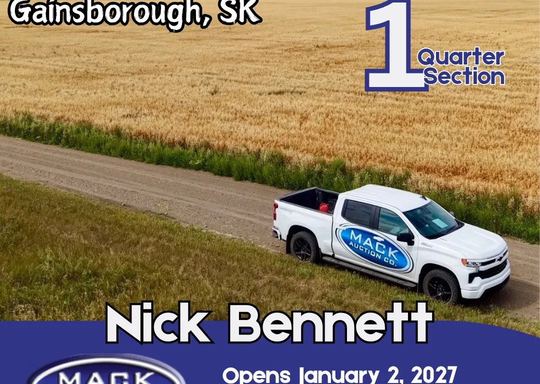 RM of Argyle #1 - Nick Bennett Time Online Land Auction