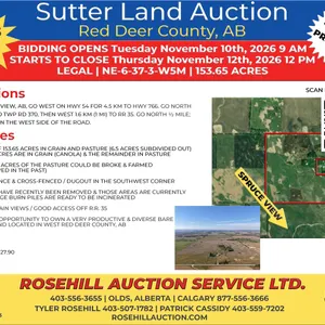 Sutter Land Auction