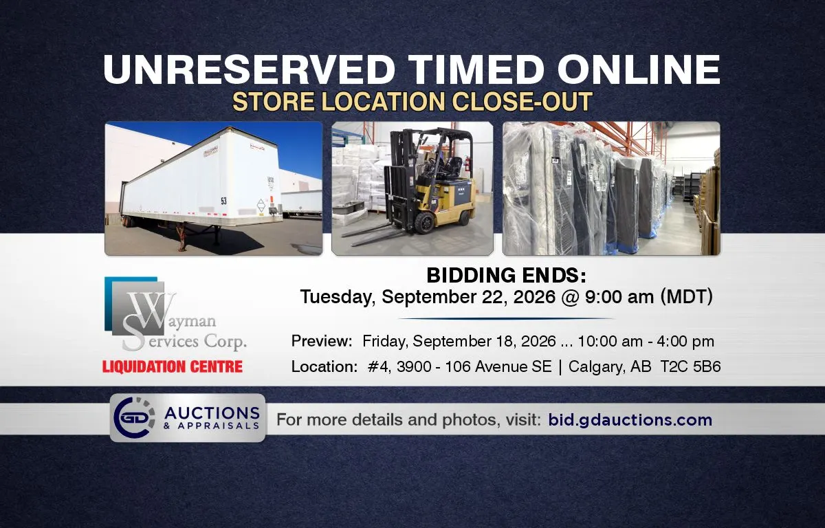 Warehouse Equipment, Mattresses, Bikes, Plumbing Fixtures & MORE