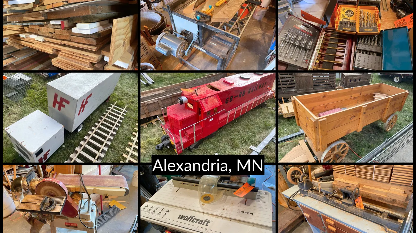 Ride-on Wooden Train, Woodworking Shop, Lumber & More