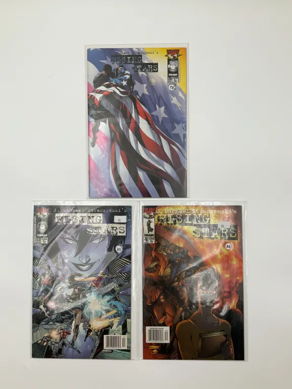 Vintage "Image" Comic Book Collections in 3 Pack Lots